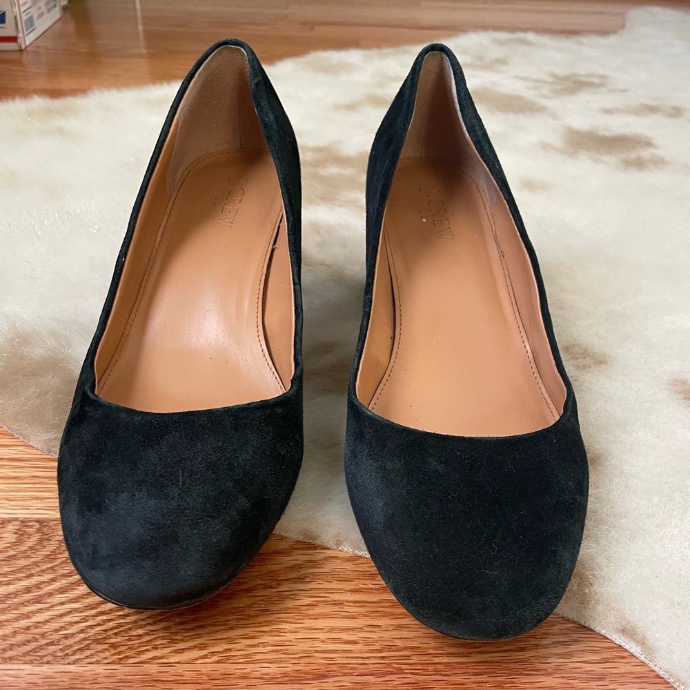 J Crew Block Heel